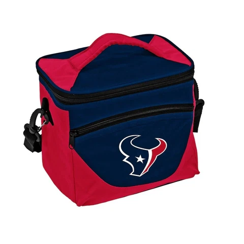 Houston Texans Halftime Cooler Zipper Insulated Lunch Bag Box Tote 9pk NFL Cover