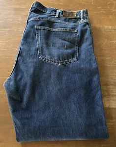 men's RALPH LAUREN POLO denim pants jeans Tag 46 X 30 (48 X 29) Big & Tall EUC - Picture 1 of 5