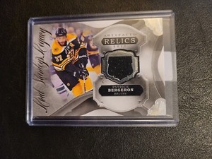 2016 17 Upper Deck Artifacts Jersey Patrice Bergeron Boston Bruins