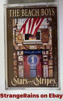 The Beach Boys - STARS AND STRIPES VOL. 1 - Cassette Tape  - PLAY TESTED - Image 1 of 4
