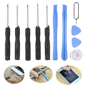 Kit de herramientas de destornillador de barra de palanca de apertura de reparación de teléfonos móviles de 11 piezas iPhone Android - Imagen 1 de 7