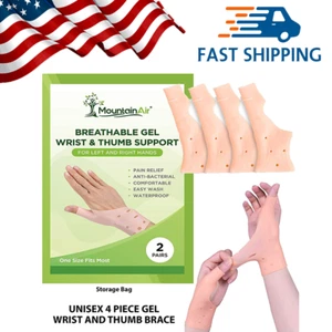 Thumb Wrist Brace Support Hand Sprain Carpal Tunnel Arthritis Running Left Right - Picture 1 of 7