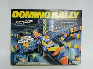 Domino Rally Spectacular Stunt Set komplett Pressman 9508 Vintage 1992 Deluxe  - Bild 1 von 11