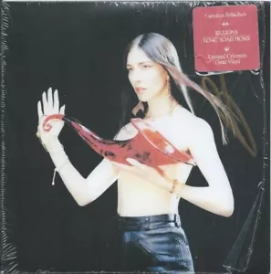 CAROLINE POLACHEK Billions limited edition 7" single Crimson Red Autographed! - Picture 1 of 2