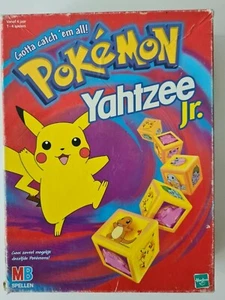 POKEOMON : Yahtzee JR Board Game DUTCH .. 2000 .. Vintage Collectable ... RARE!! - Picture 1 of 8