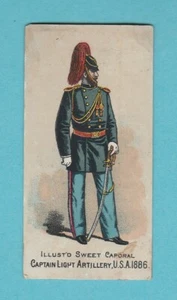 MILITARY - KINNEY BROS. OF THE U.S.A. - MILITARY SERIES ( T ) - 1886 - Picture 1 of 2