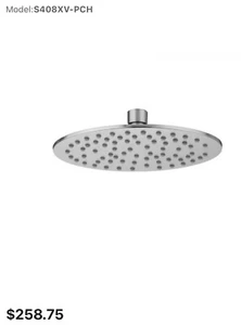 Jaclo S408XV-PCH 2.5 GPM Extra Velocity Multi Function Shower Head Polished Chro - Picture 1 of 11