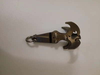 Stainless Steel Carabiners Gravity Hook Foldable Grappling Climbing Claw Outdoor - Image 1 of 4
