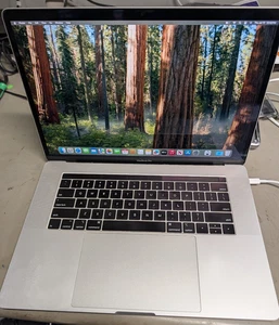 2018 15" Macbook Pro 2,2 GHz Intel i7 16GB 256GB Sequoia *PRZECZYTAJ* - Zdjęcie 1 z 13
