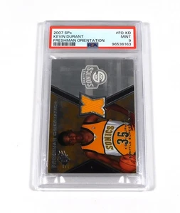 2007-08 SPx Kevin Durant Freshman Orientation Jersey #FOKD Supersonics PSA 9 - Picture 1 of 2