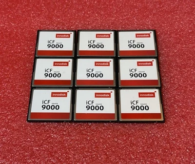 INNODISK iCF 9000, 9 piezas, tarjeta flash CF industrial 8 GB: DC1S-08GD71AC1QB-B012 Foto 1 de 4