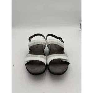 Sandalia cómoda SAS Nudu para mujer blanca 10N con correa ajustable en el talón - Imagen 1 de 6