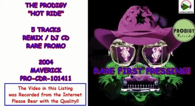 The Prodigy - Hot Ride (Maxi CD Single,2004,Maverick,PROMO) 5-TKS,RARE 1st PRESS - Image 1 of 4