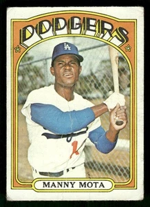 1972 Topps #596 Manny Mota - Picture 1 of 2