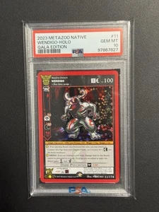 Holograma completo MetaZoo Wendigo Nativo Edición GALA 11/174 ¡MUY RARO! POP 1! - Imagen 1 de 3
