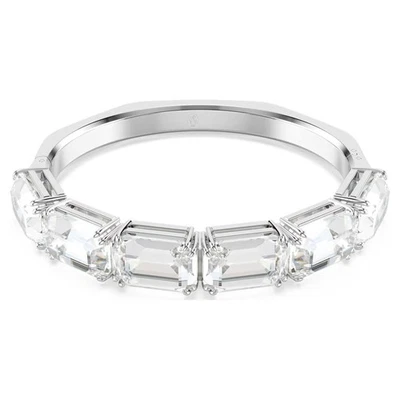 Swarovski Millenia Bangle, Octagon Cut, White, Rhodium Plated 5696322 (Size M) - Image 1 of 4