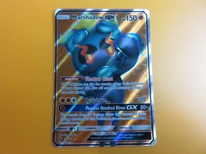 Pokemon Marshadow GX 137/147 Full Art, Burning Shadows NM - Picture 1 of 2