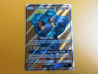 Pokemon Marshadow GX 137/147 Full Art, Burning Shadows NM - Image 1 of 2