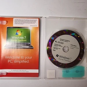 Microsoft Windows 7 Home Premium 64 bits (licence + support) + clé - Photo 1/5