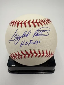 GAYLORD PERRY SIGNED/AUTOGRAPHED RAWLINGS MLB MAJOR LEAGUE BASEBALL HOF 91 - JSA - Bild 1 von 10