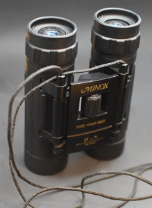Minox 10x25 Compact Binoculars D&N Optics w/ Case & Manual Clear Optics - Picture 1 of 7