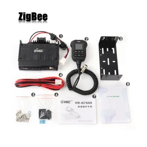 VR-N7600 136-174 MHz/400-480 MHz U/V Dual Band Stazione Radio Veicolo 50 W - Foto 1 di 8