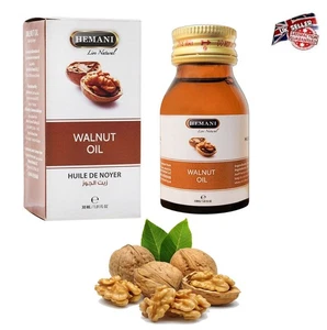 Hemani Walnussöl 100% natürliches kaltgepresstes ätherisches Öl 30ml - Bild 1 von 1
