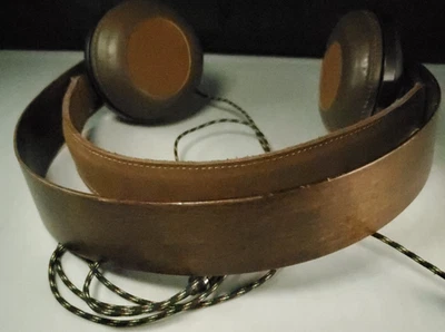 House of Marley Exodus On-Ear Wired Headphones Padded Recycled Wood Soft Leather - Image 1 of 4
