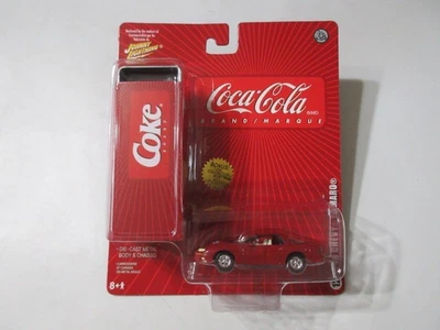 Johnny Lightning Coca Cola 1998 Chevy Camaro w/Tin - Image 1 of 3
