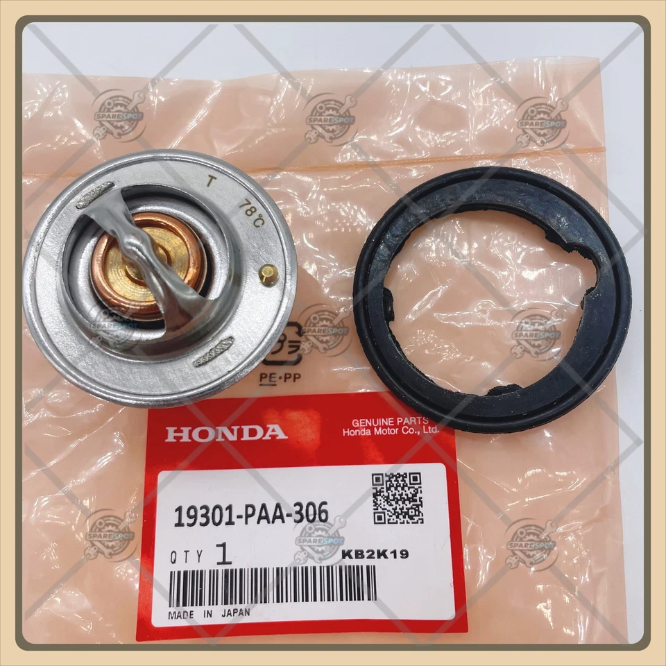 Termostato y junta OEM 78° C 19301-PAA-306 para Honda Accord Prelude Civic Acura Foto 1 de 3
