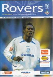 Tranmere Rovers V Oldham Athletic 2004/05 14-09-2004 League One - Imagen 1 de 1