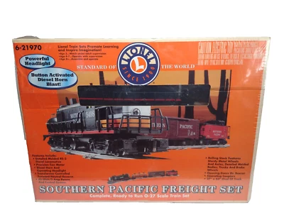 Lionel Southern Pacific Freight Set 6-21970 RS-3 Original Box Sealed - Image 1 of 4