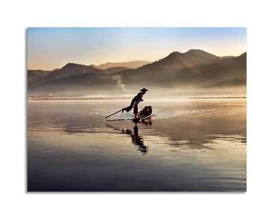 DANIELE ART ITALIA Quadro stampa su tela con vernice effetto dipinto - Steve McCurry