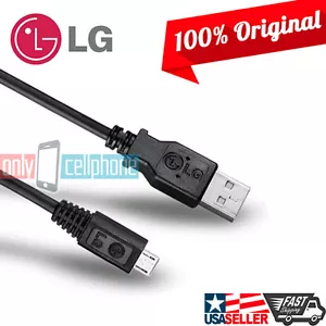 Original LG Data Cable Micro USB Data Sync Charger Cable for LG G2 G3 G4 Flex - Picture 1 of 4