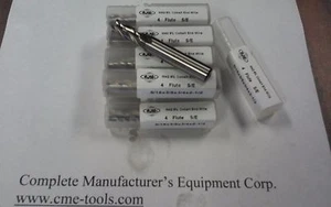 5/16" M42 cobalt end mills 4 flt center-cutting 10pc for $58.00 #1009-CO-516-new - Picture 1 of 3