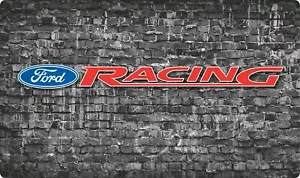 Ford Racing Windshield Decal - Sticker also fits trucks F150 - Picture 1 of 2
