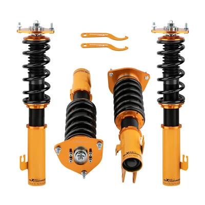 Coilovers Shock Absorber Lowering Kits For Subaru Forester 1998-2002 1st Gen. - Image 1 of 4