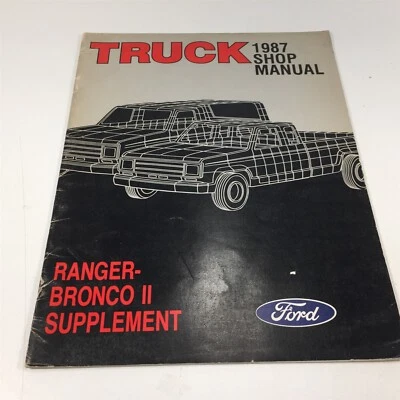 1987 年福特轻型卡车商店手动补充游侠野马 II FPS-12013-87A — 第 1/4 张图片