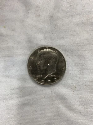 1979 Kennedy Half Dollar no mint mark ungraded uncertified circulated FG initial - Image 1 of 2