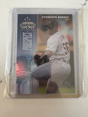 2003 Donruss Champions Holo-Foil /25 Fernando Rodney #98 RC Rookie Prospect - Image 1 of 2