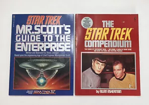 Star Trek Original Sketchbook & Mr. Scott Guide To The Enterprise Book Lot￼￼ EUC - Picture 1 of 9