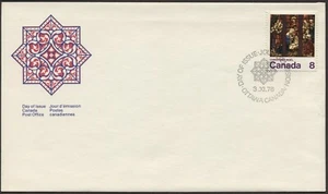 Kanada 1976 #697 8c Weihnachtskrippe (3. November 1976, Ottawa) FDC - Bild 1 von 2