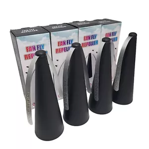 4 Pack Fly Fan for Table, Fly Fans for Outside Picnic, Portable Outdoor Food Fan - Picture 1 of 13