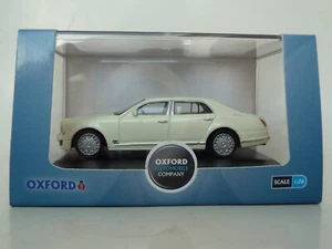 Oxford Diecast 76BM001 Bentley Mulsanne - White 1:76 scale - Picture 1 of 3