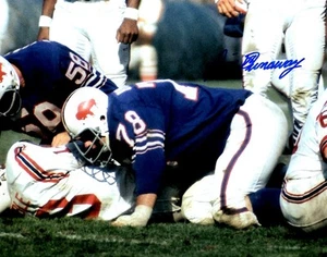 Autogramm JIM DUNAWAY Buffalo Bills 8x10 Foto - mit Echtheitszertifikat - Bild 1 von 1