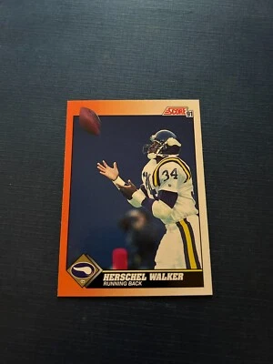 1991 Score Football Herschel Walker #348 Set Break NM-MT - Image 1 of 2