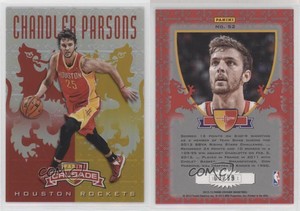 2012-13 Panini Crusade Crusade Red /99 Chandler Parsons #52 Rookie RC