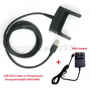 Câble de communication client USB avec port de charge pour Honeywell Dolphin 99EX 99GX - Photo 1/8