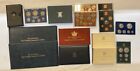 British Virgin Islands , Great Britain + More   -  Lot Of 15  Proof & Mint Sets