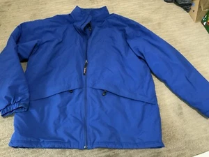 Men’s LL Bean Royal Blue Nylon Jacket Size Tall XXL 2XT - Picture 1 of 6